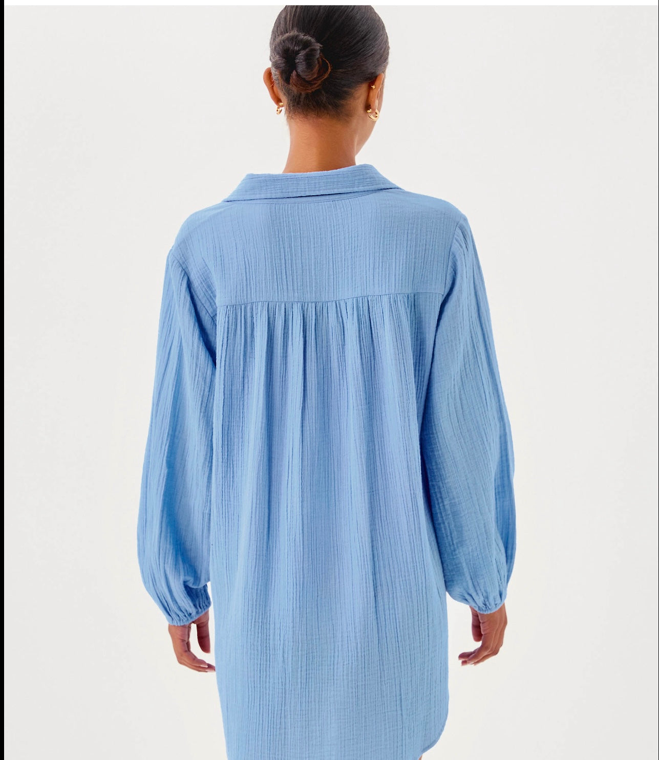 Kique Long-Sleeve Coverup