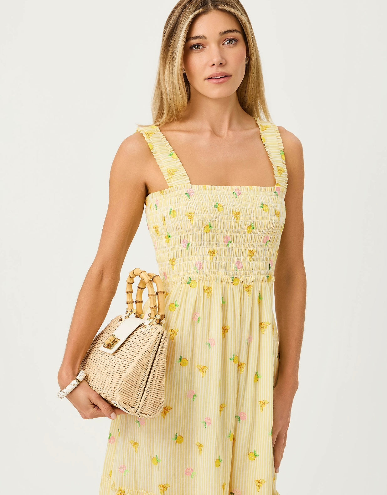 Hadly Smocked Maxi Dress
