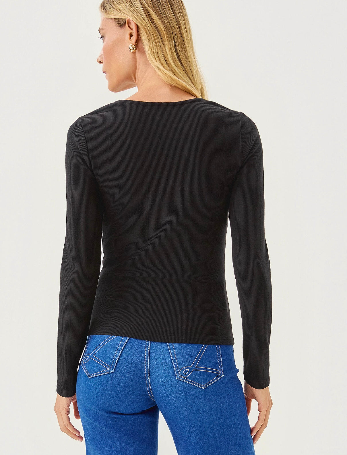 Beaty Long Sleeve Knit Top