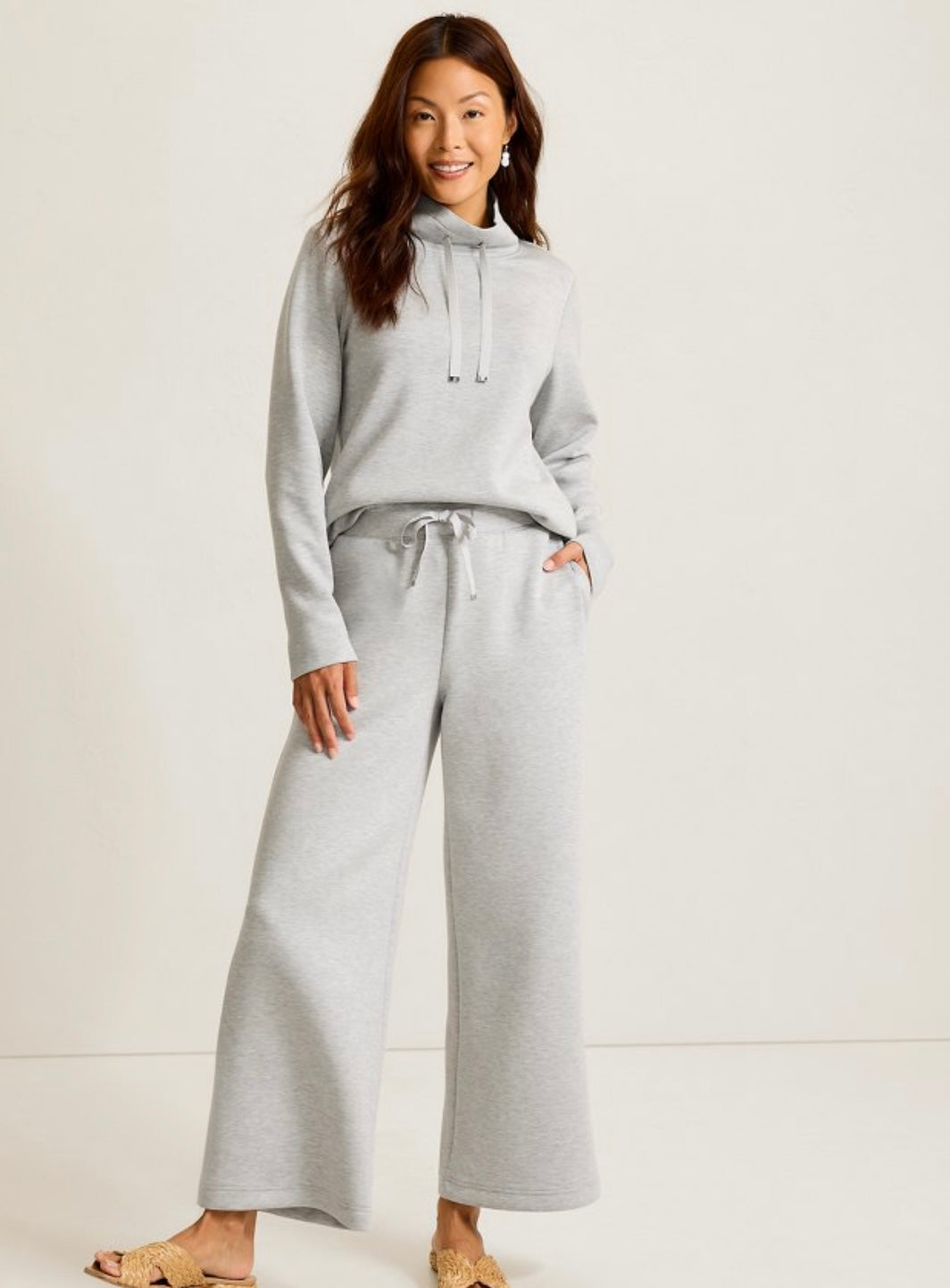 Palm Voyage Wide Leg Ankle Pant