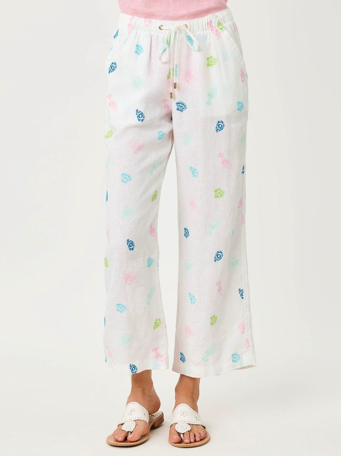 Brawley Linen Crop Pant