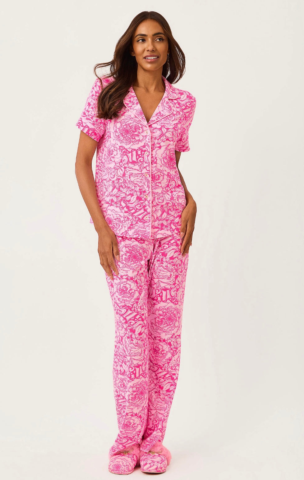 Crispin PJ Button Up Top