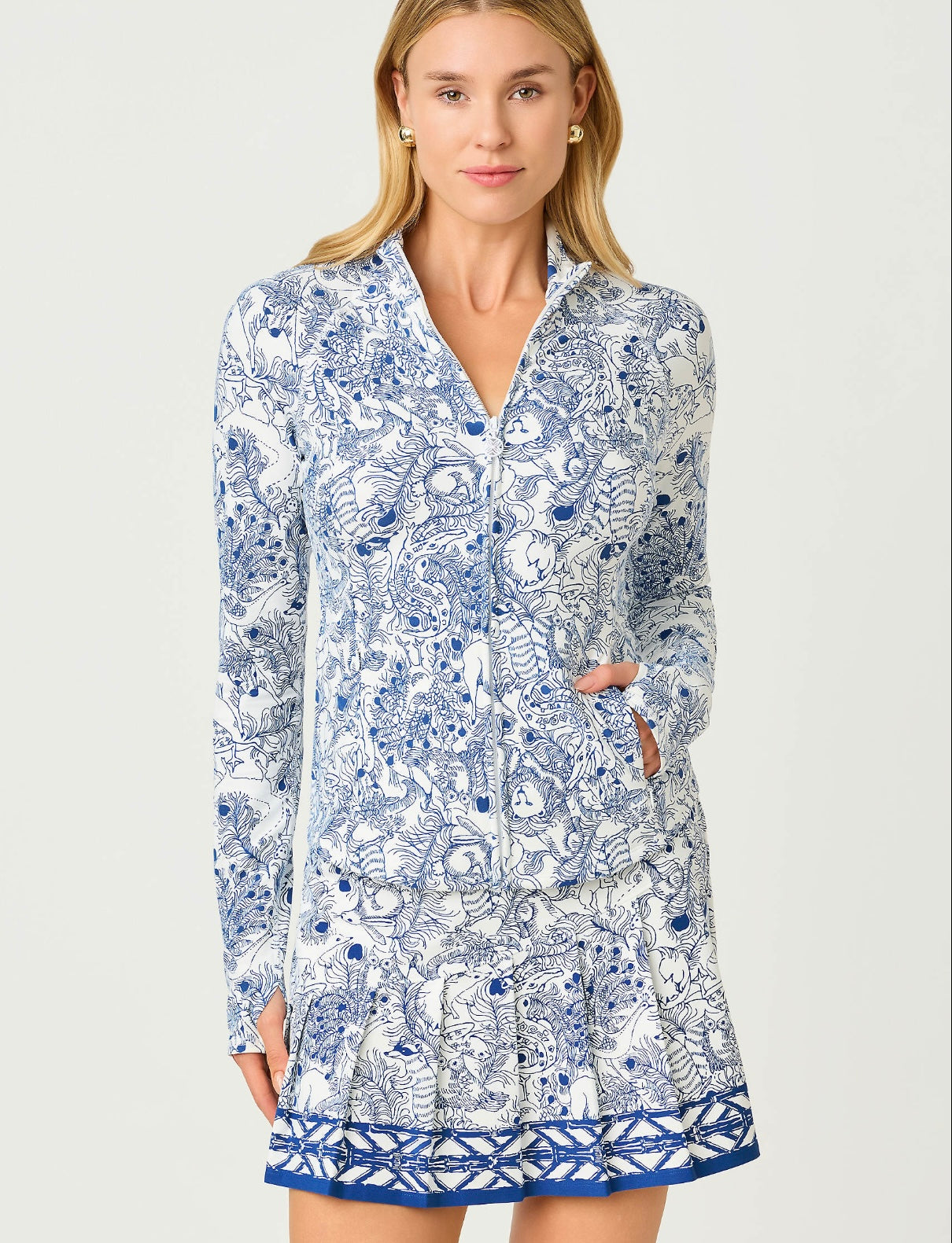 Barbados Zip-up Jacket UPF 50+