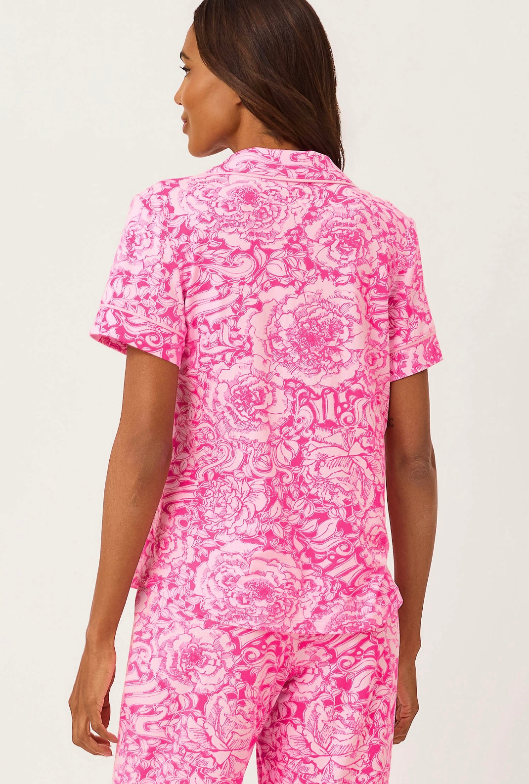 Crispin PJ Button Up Top