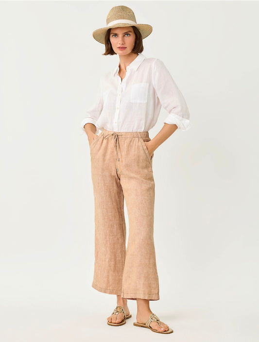 Brawley Linen Crop Pant