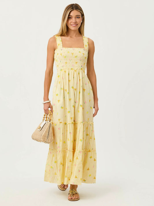 Hadly Smocked Maxi Dress
