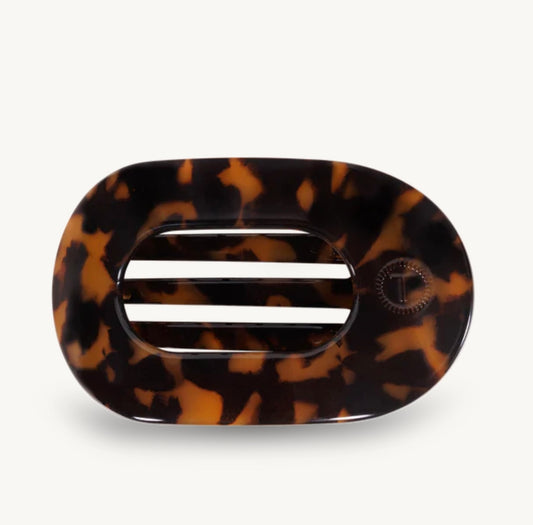 Teleties Flat Round Hair Clip Medium