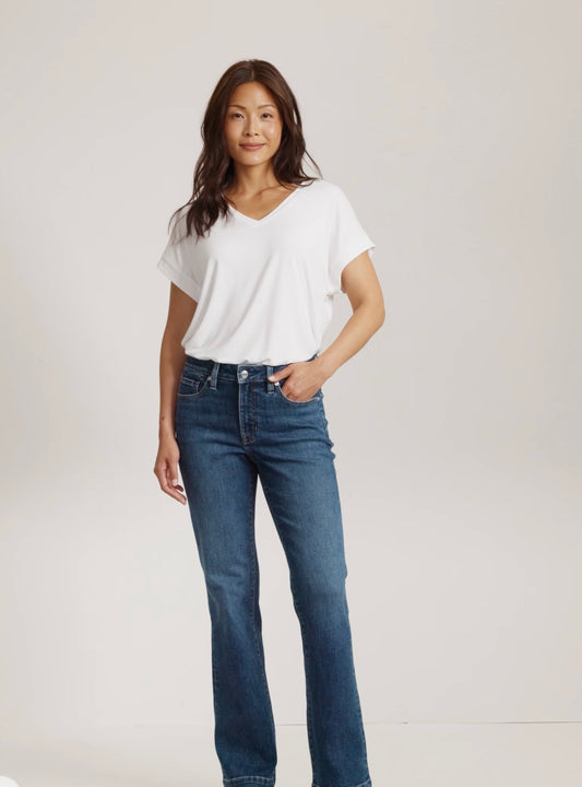Mid Rise Flare Jean