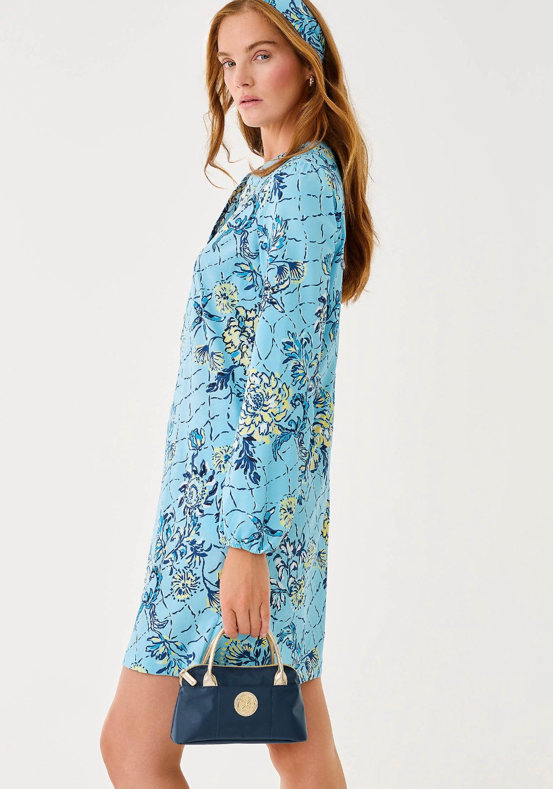 UPF 50+ Ensley Long Sleeve Dress