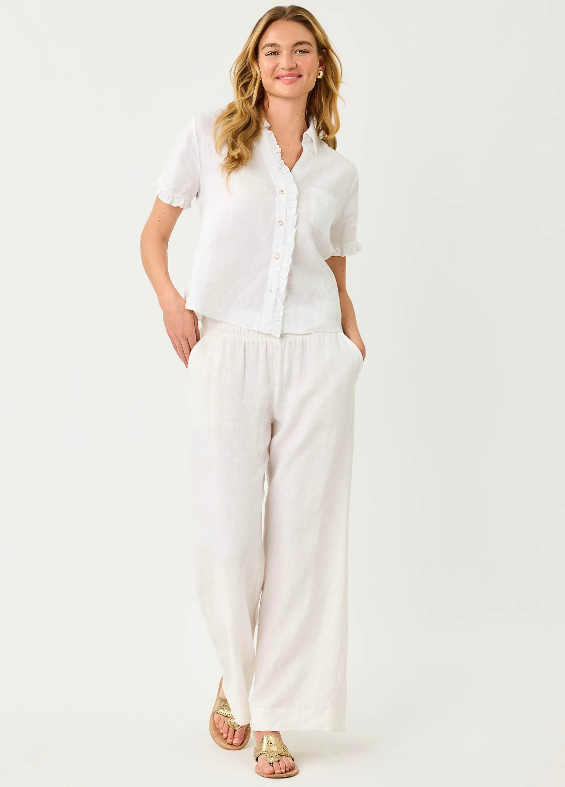Mirabella Linen Palazzo