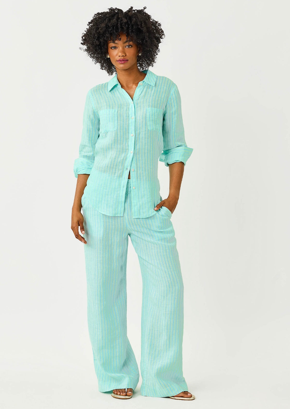 Mirabella Linen Palazzo