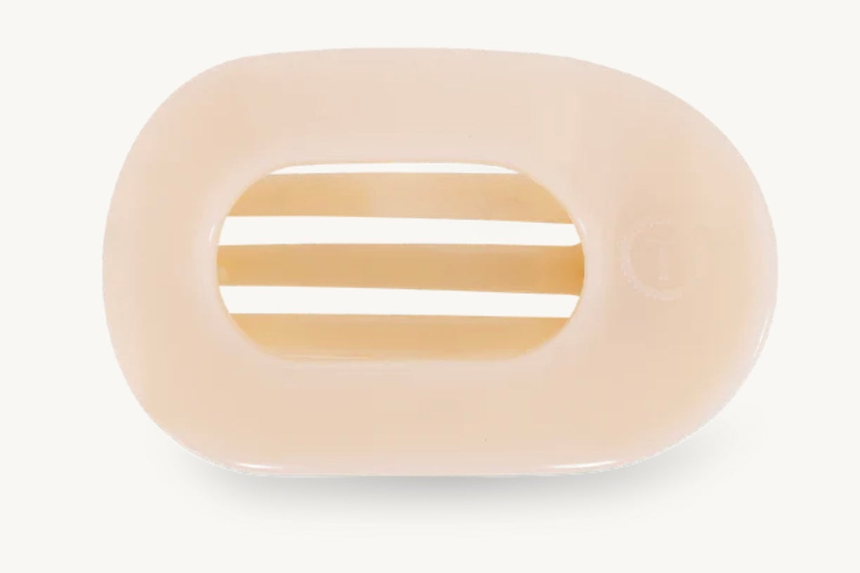 Teleties Flat Round Hair Clip Medium