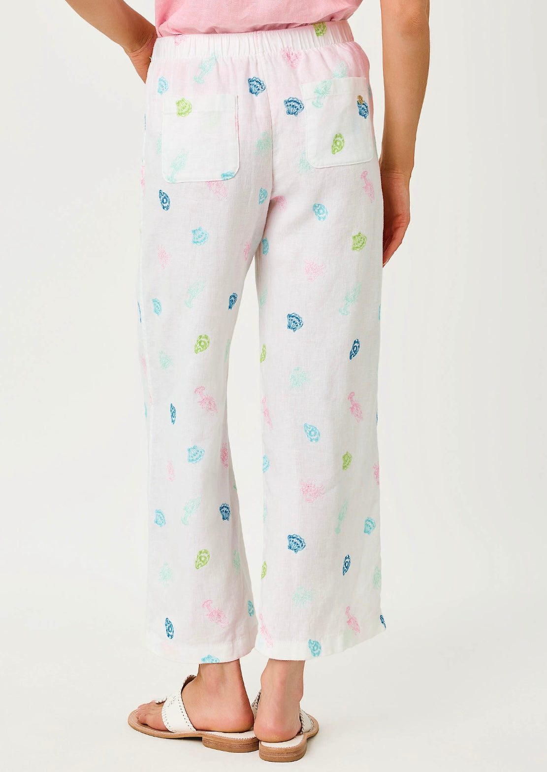 Brawley Linen Crop Pant