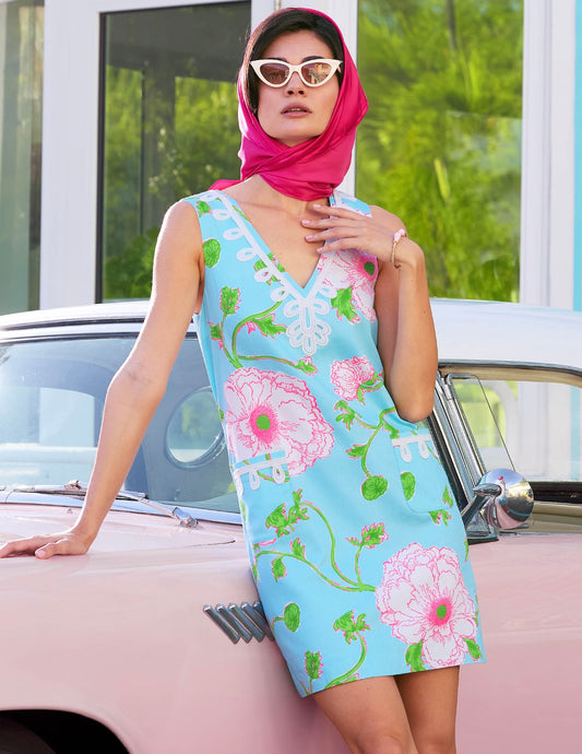 Sidone Stretch Shift Dress