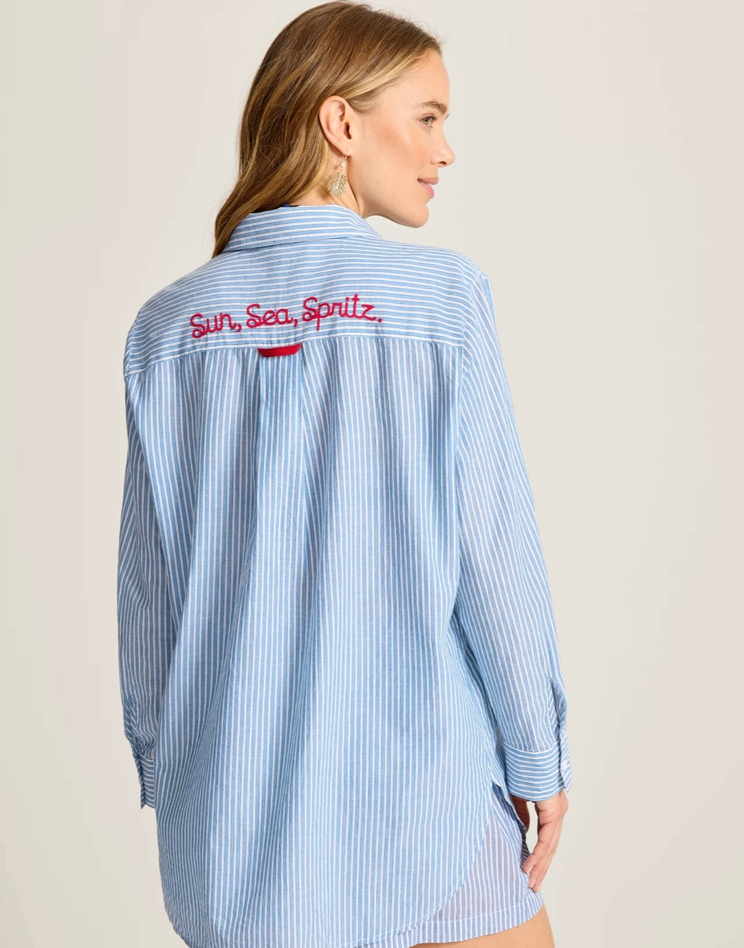 Sea, Sun, Spritz Boyfriend Bach Shirt